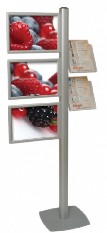 Info Board Slide In, sistem afisaj publicitar indoor