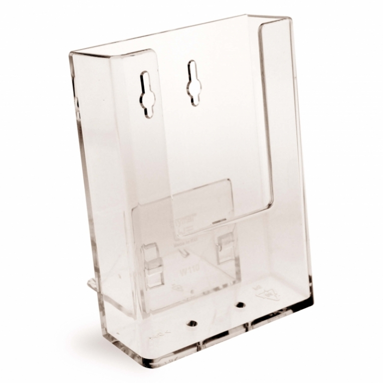 Suport prezentare pliante, brosuri, flyere, cu picior pentru expunere masa, birou